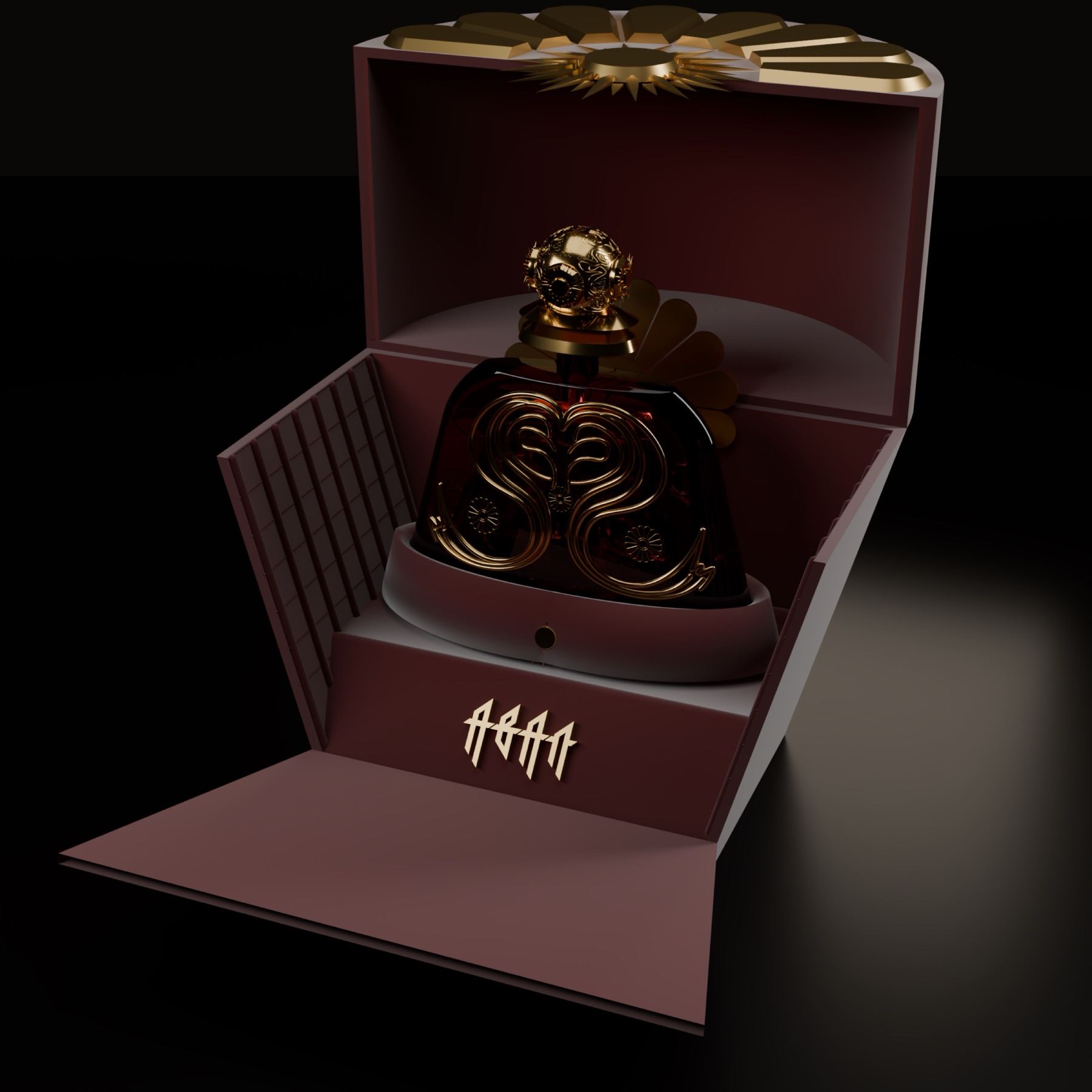Red & gold edition in its coffret