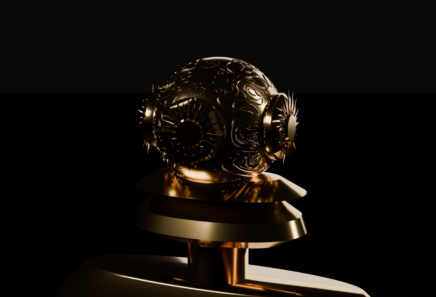 The jewelled stopper, gold edition