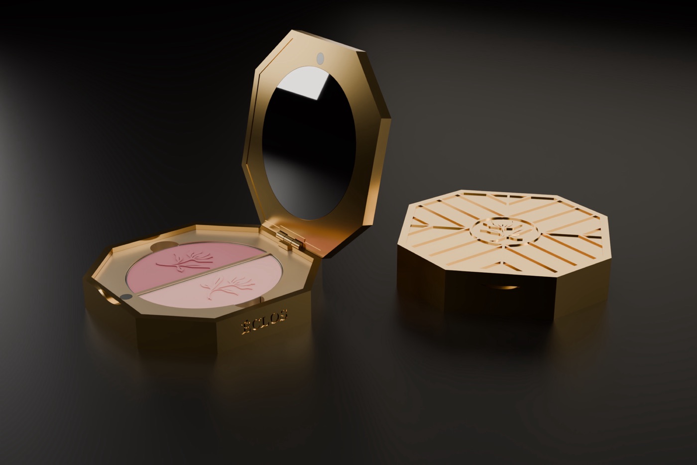 ÉCLOS — Blush compact available in the Middle East & Turkey, re-engineered as a refillable