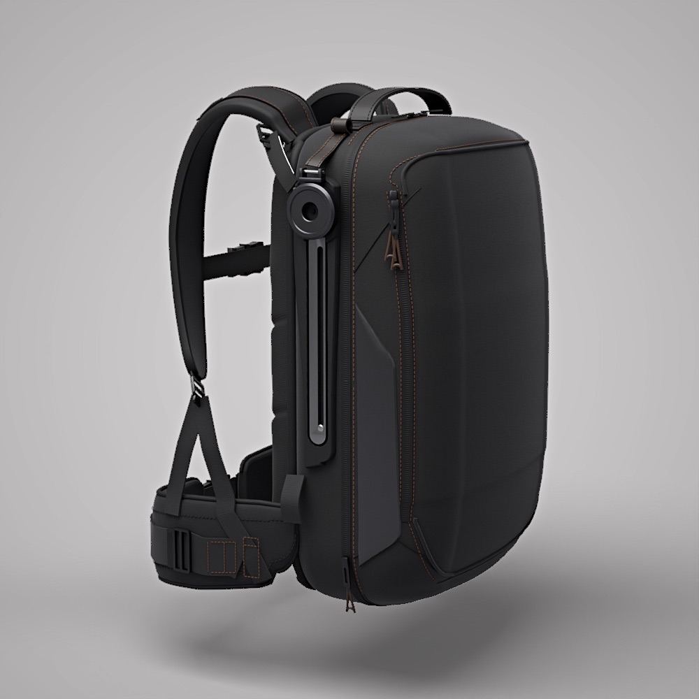 ECS — Wearable load-transfer carry system for e-bike commuters