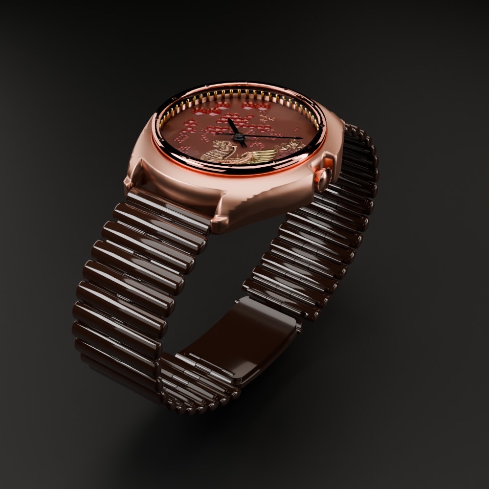 HAXĀ — Original watch re-engineered around a Swiss automatic calibre — 182 parts