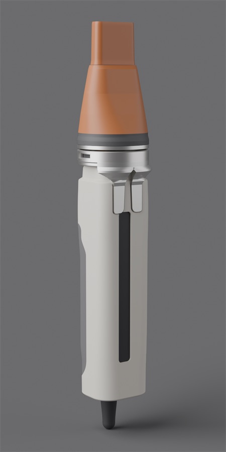 A3 graphite base (set aside): as A2 but with a graphite attachment base land.